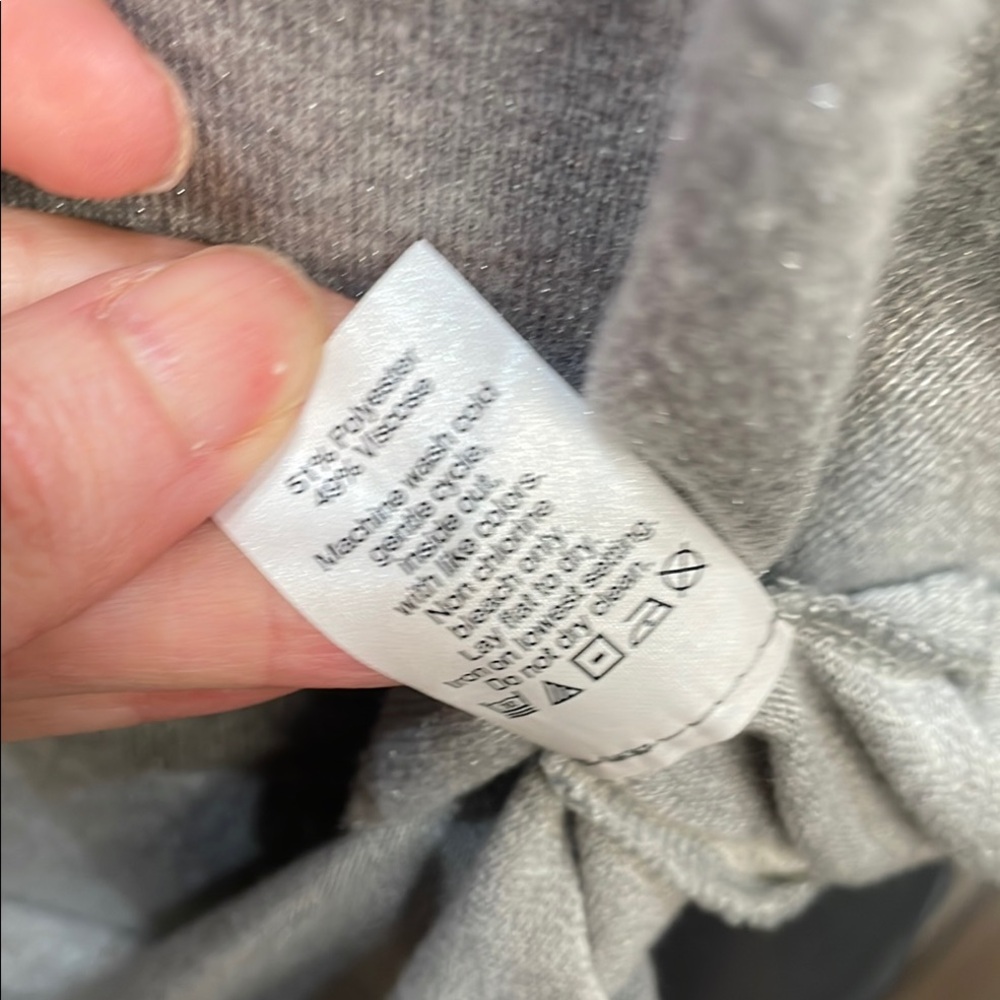 J. Crew Silver Fitted Short Sleeve Tee - Picture 5 of 5